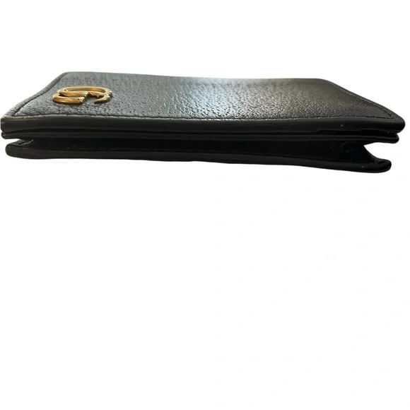 GUCCI GG Marmont Black Leather Card Case EUC Unisex Authenticity Guaranteed - Picture 7 of 13